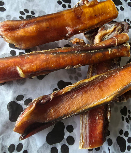 Dehydrated Beef Bully Stick Jumbo approximately 75 to 90g 30cm long