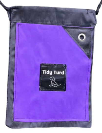 Tidy Turd Pouch                   Available in- Blue, Black, Pink and Purple